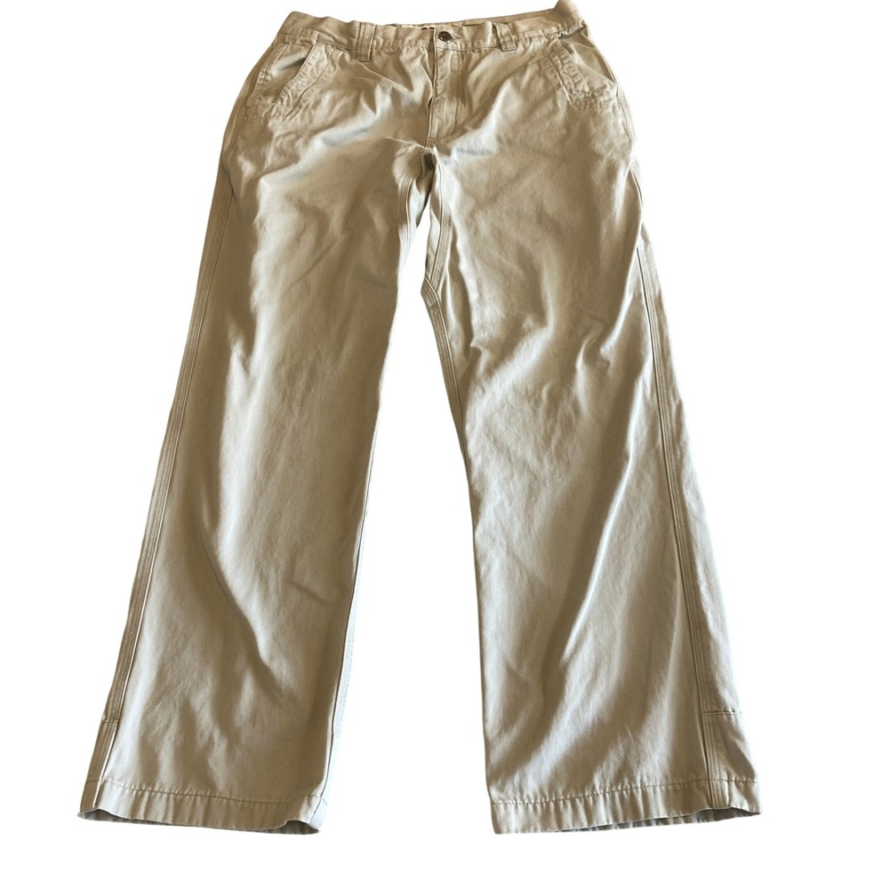 Mountain Khakis Men 34x32 (Fit 32x30) Jackson Hole‎ Wyoming Cotton Twill Chino